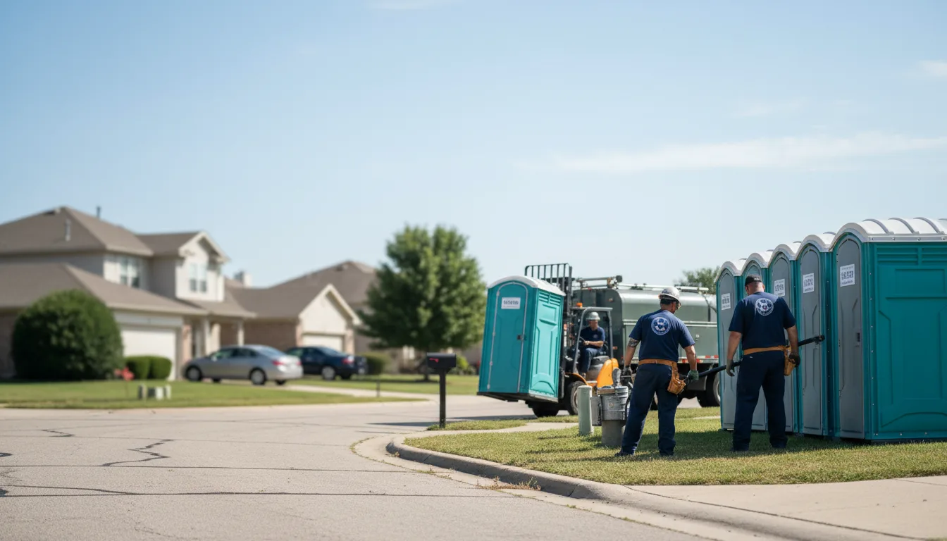 Porta Potty Rental in Lecompton, KS near me
